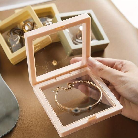 3D floating display Frame Case Jewellery Organizer (2pc)